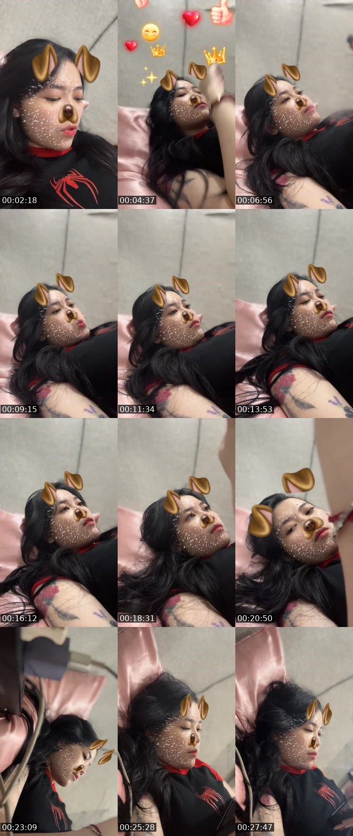 Contact-sheet preview of ᴮᵉᵃʳ🐻micel🧠🧬👶🏻🥶's MICO Live recording