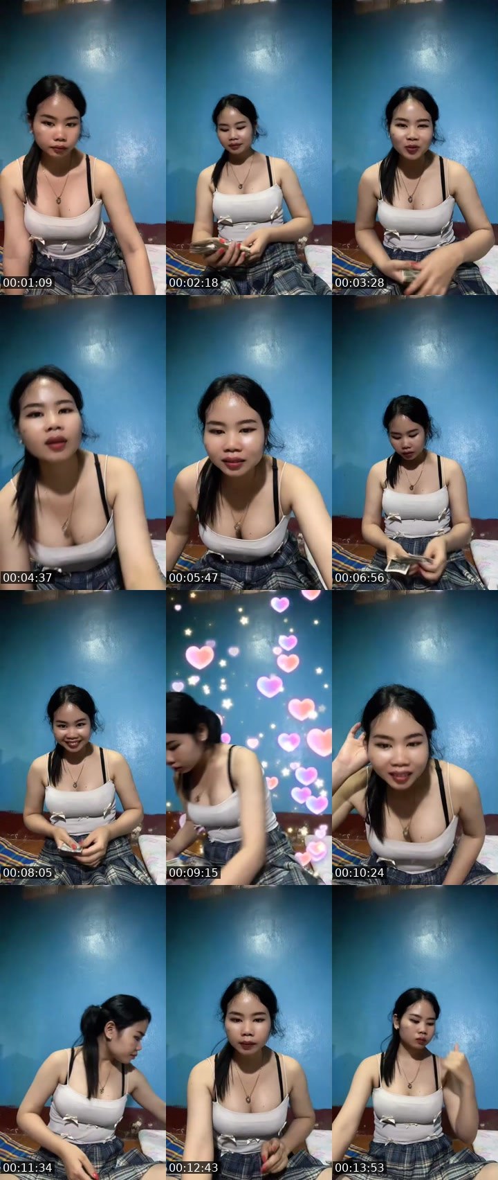 Contact-sheet preview of 🐚หวาน🌻{BRB }🌷's MICO Live recording