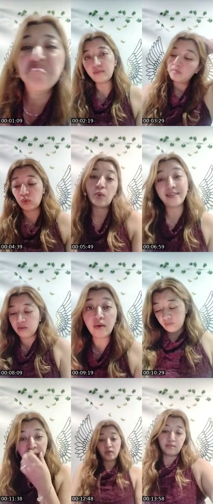 Contact-sheet preview of ⚖️ ͩ🦋ᷡ₦ł₭ØⱠ💙 🐾 ♍💐🌍ᶠ𝐞's MICO Live recording