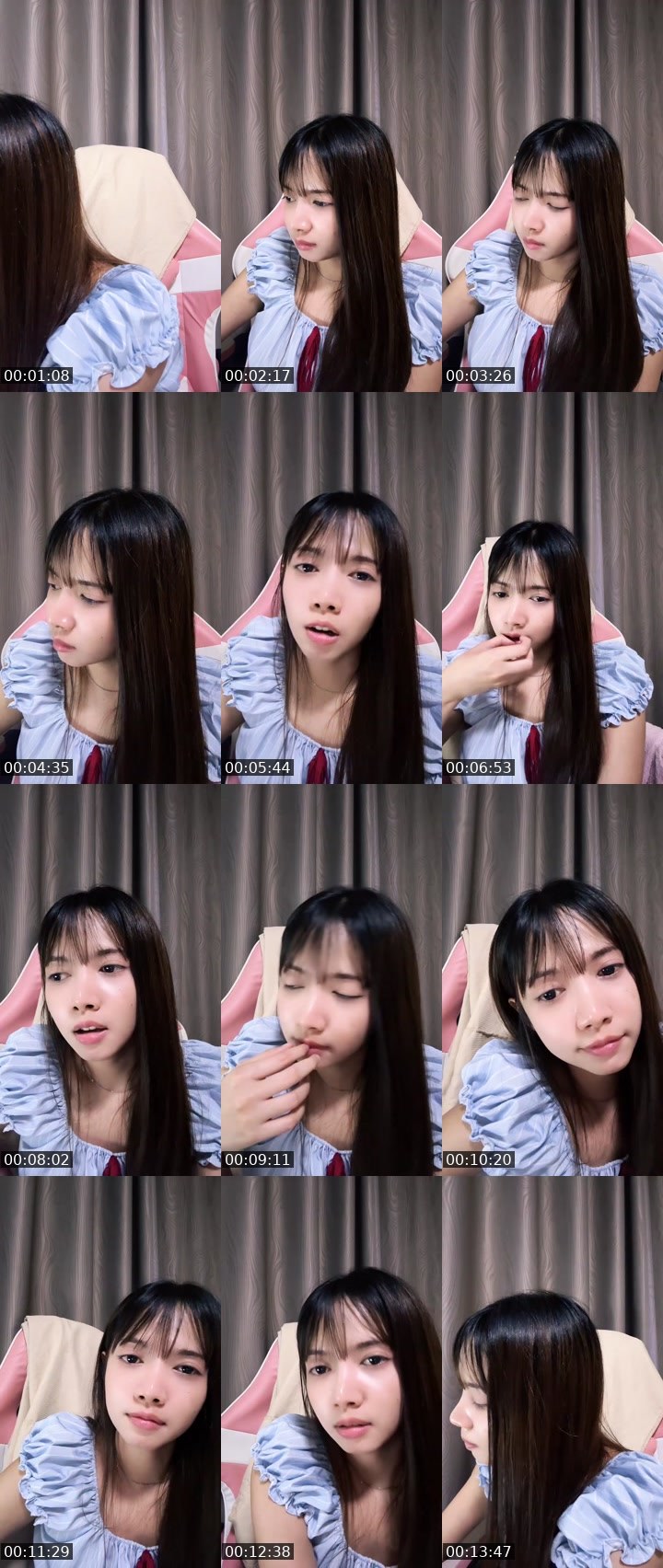 Contact-sheet preview of [Pink🦩] New VJ นัทพริม's MICO Live recording