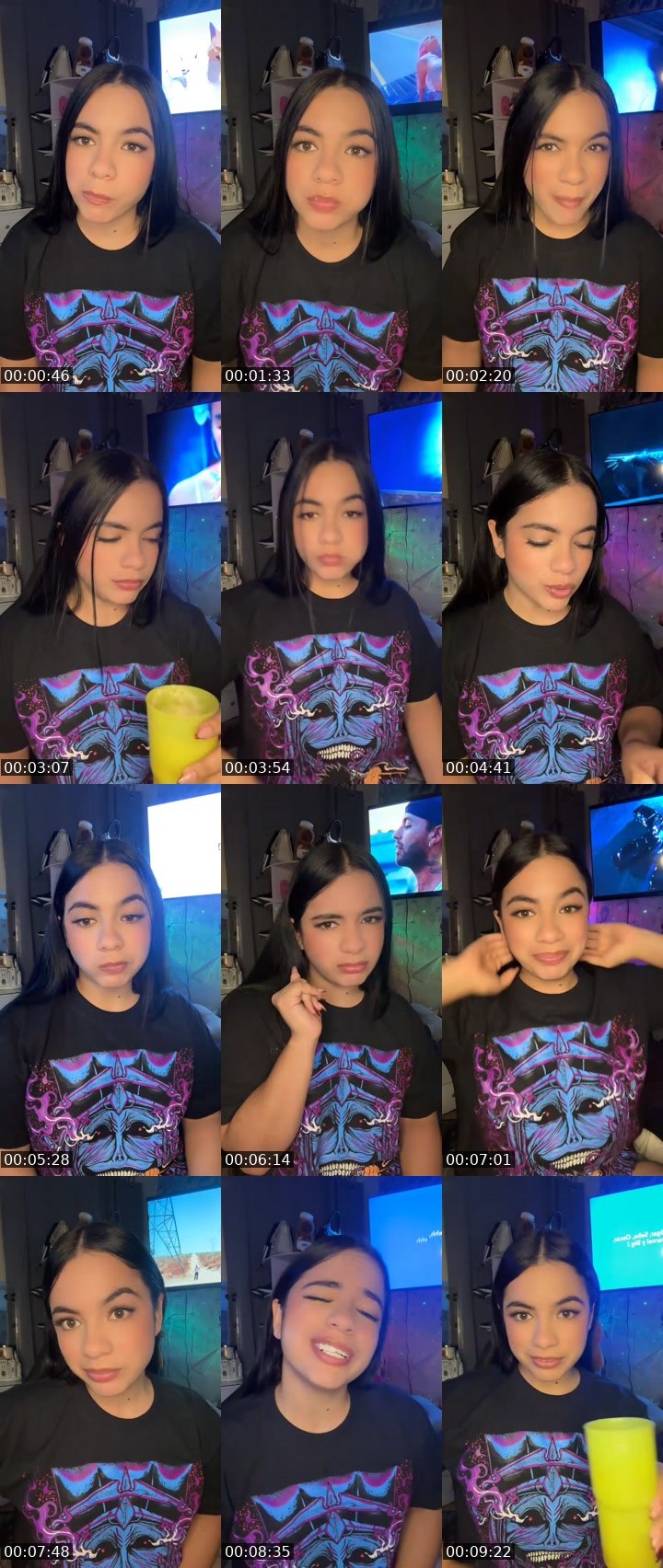 Contact-sheet preview of 🦅🥋ᴮ𝕭𝖊𝖑𝖑𝖆 𖤓ᴶ's MICO Live recording