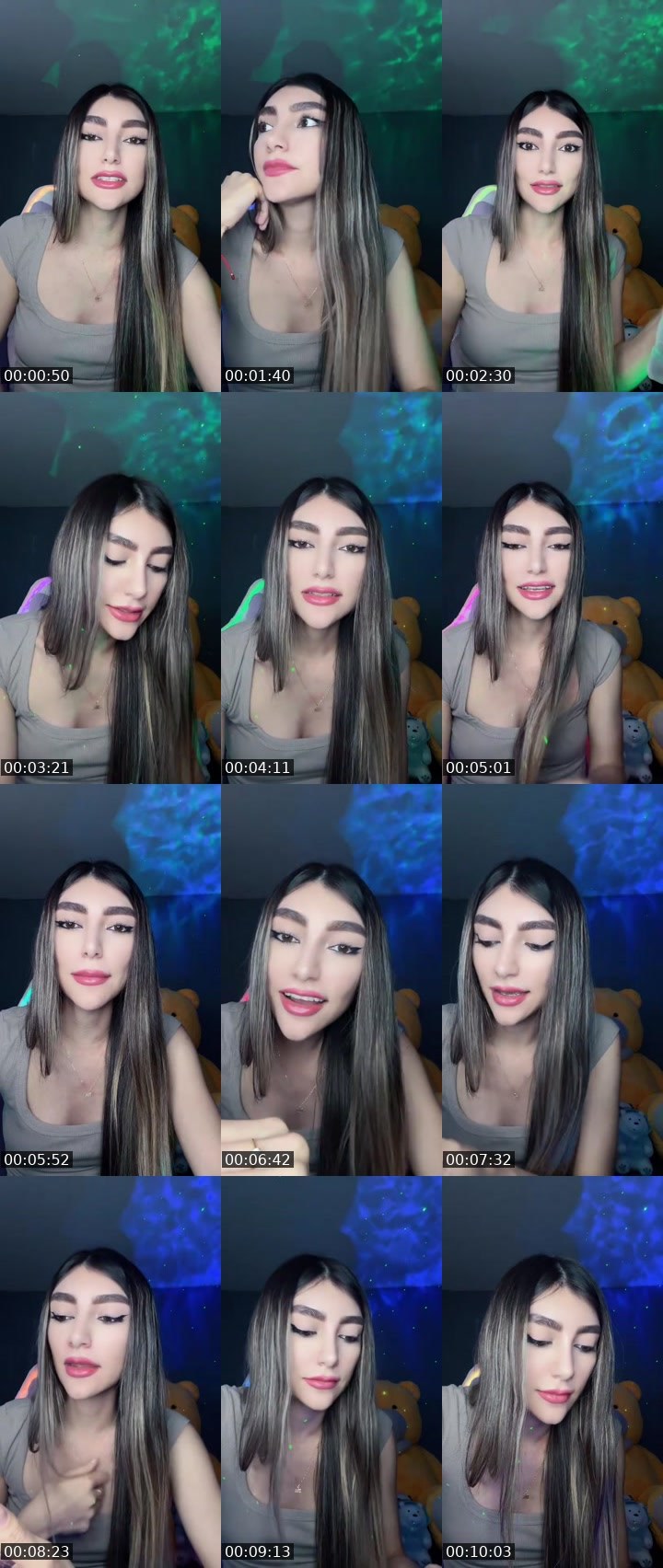 Contact-sheet preview of 🦋❥🌙𝐼𝓃𝒶🧝🏻‍♀️ᴹᵃᵍ💞👑's MICO Live recording