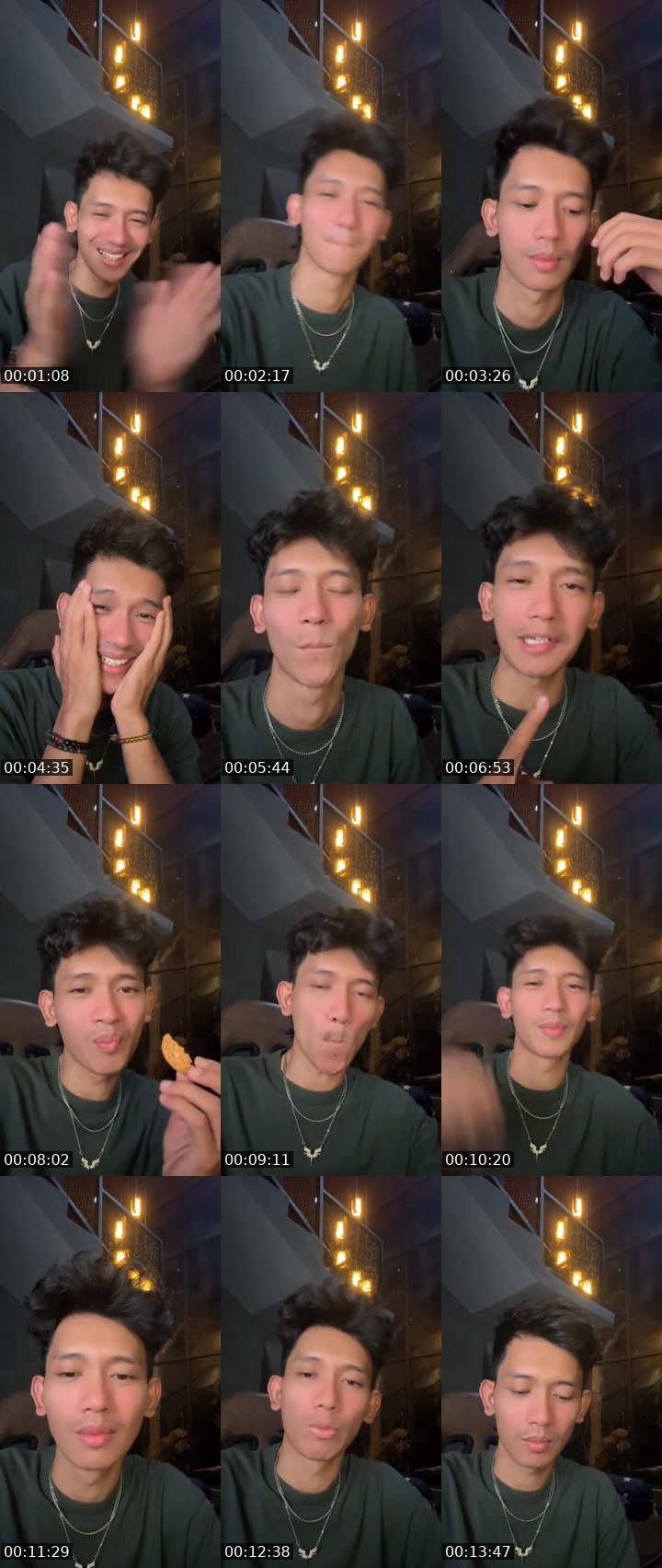 Contact-sheet preview of Ayudi Ganteng ℭ ᴱ⁻ᵀᴱᴬᴹ's MICO Live recording