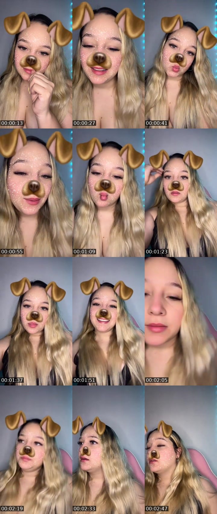 Contact-sheet preview of 🏛️⭑✯𝓨𝓮𝓷𝓷❣︎ʸ✯⭑ 🪫🔋's MICO Live recording