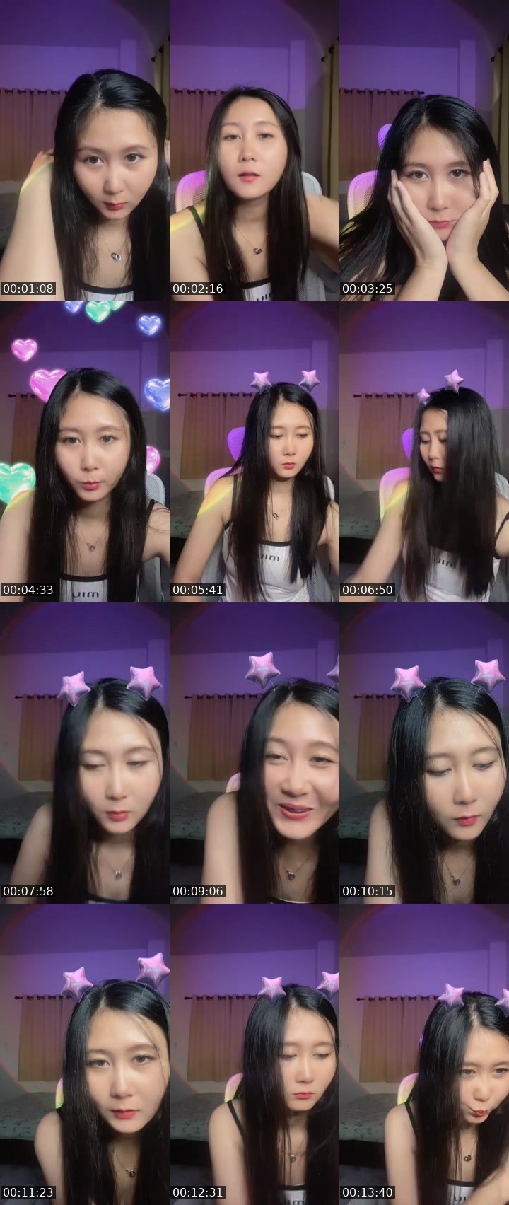 Contact-sheet preview of 🔱New VJ บ๊ะบราวน์ {IZT}'s MICO Live recording