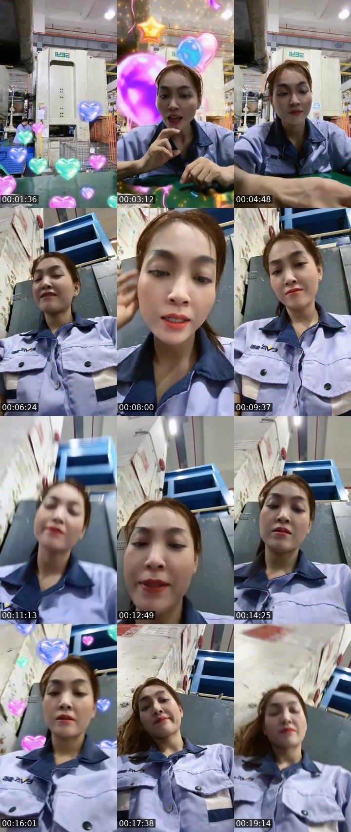 Contact-sheet preview of ThuĐặng's MICO Live recording