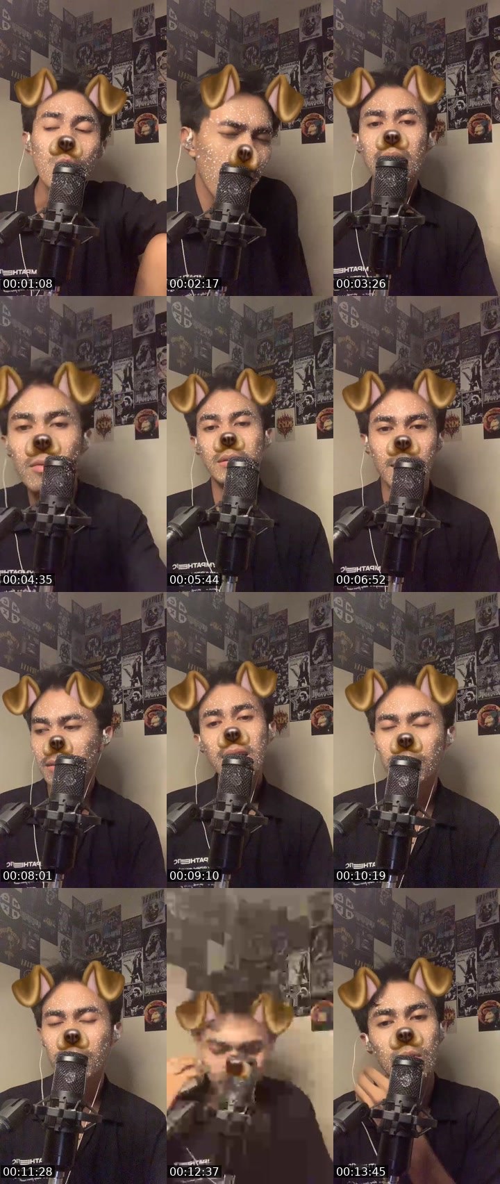 Contact-sheet preview of Ari ŕĻ 🎙️ˢᶜ's MICO Live recording