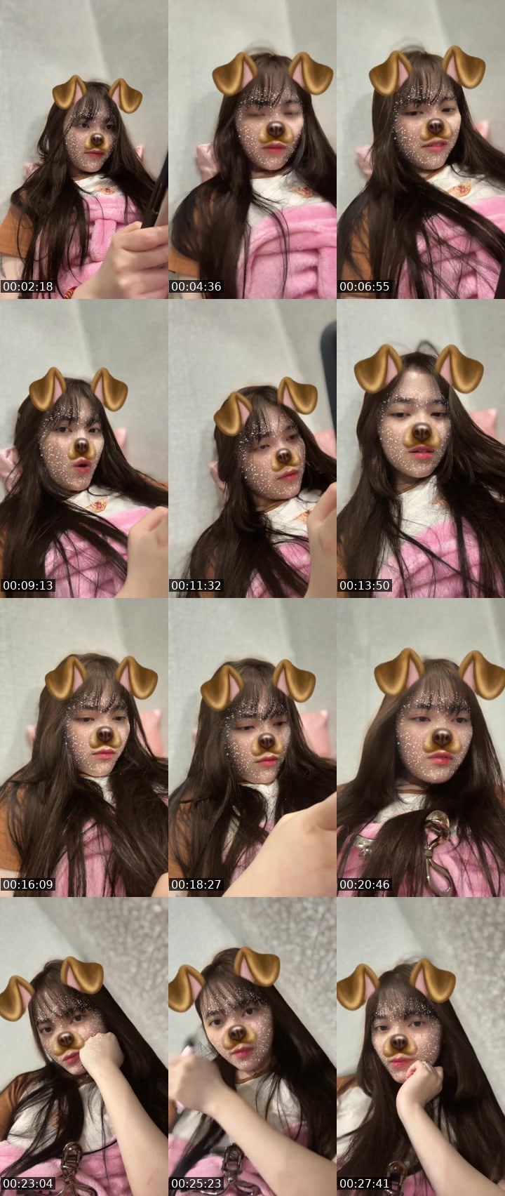 Contact-sheet preview of ᴮᵉᵃʳ🐻micel👶🏻🥶's MICO Live recording