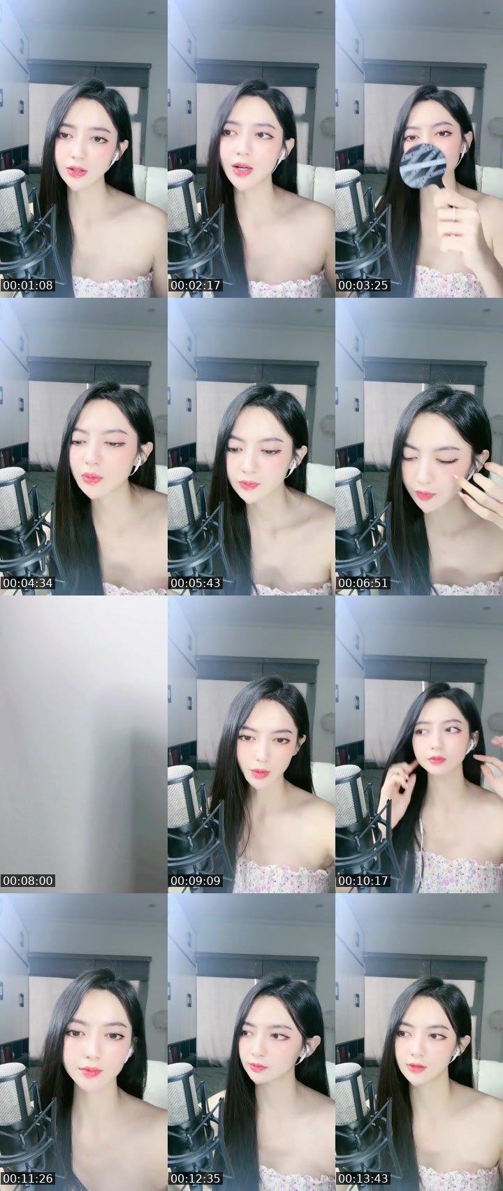 Contact-sheet preview of ⚡️CAMI 🎀🍭's MICO Live recording