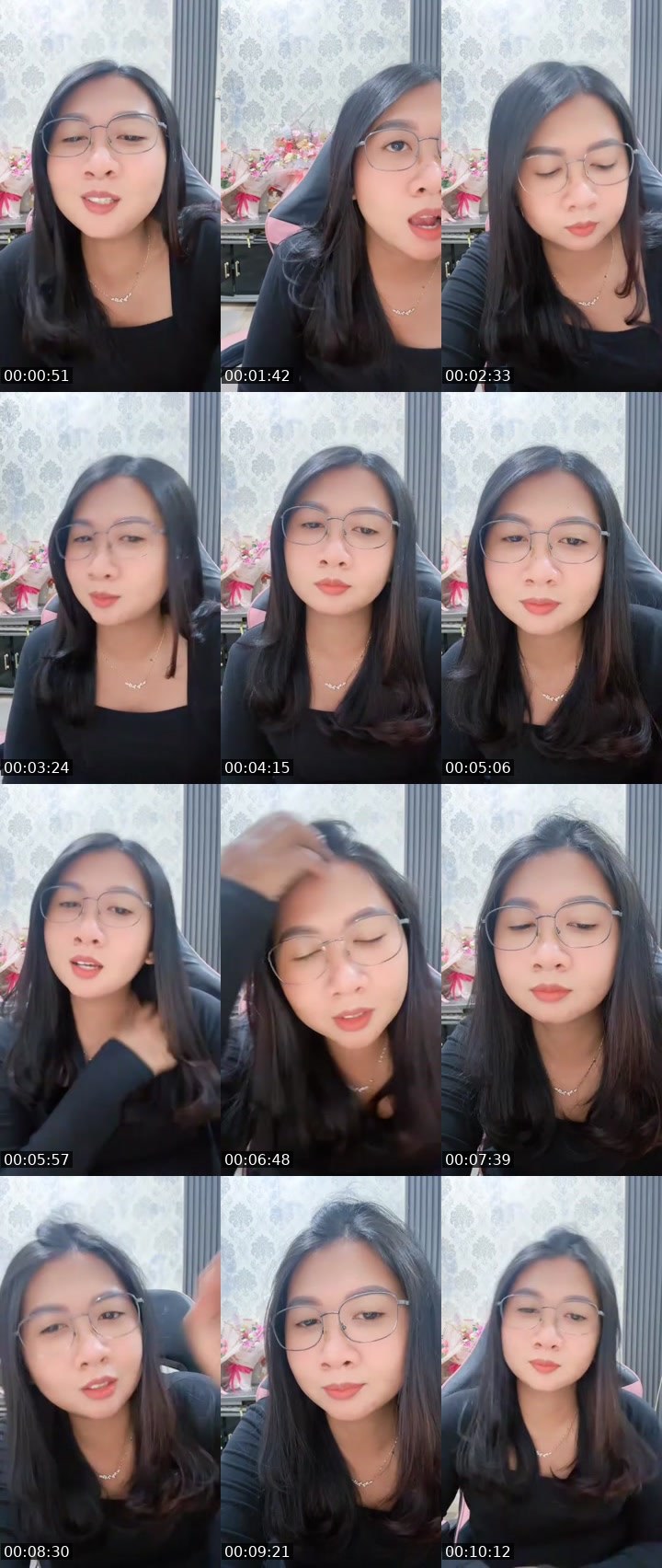 Contact-sheet preview of ᴮᶜ 🌝 ❖ NANA BANANAˢᵖᵃʷⁿ's MICO Live recording