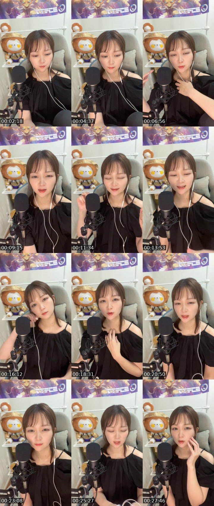 Contact-sheet preview of うにいくら🦓🥝's MICO Live recording