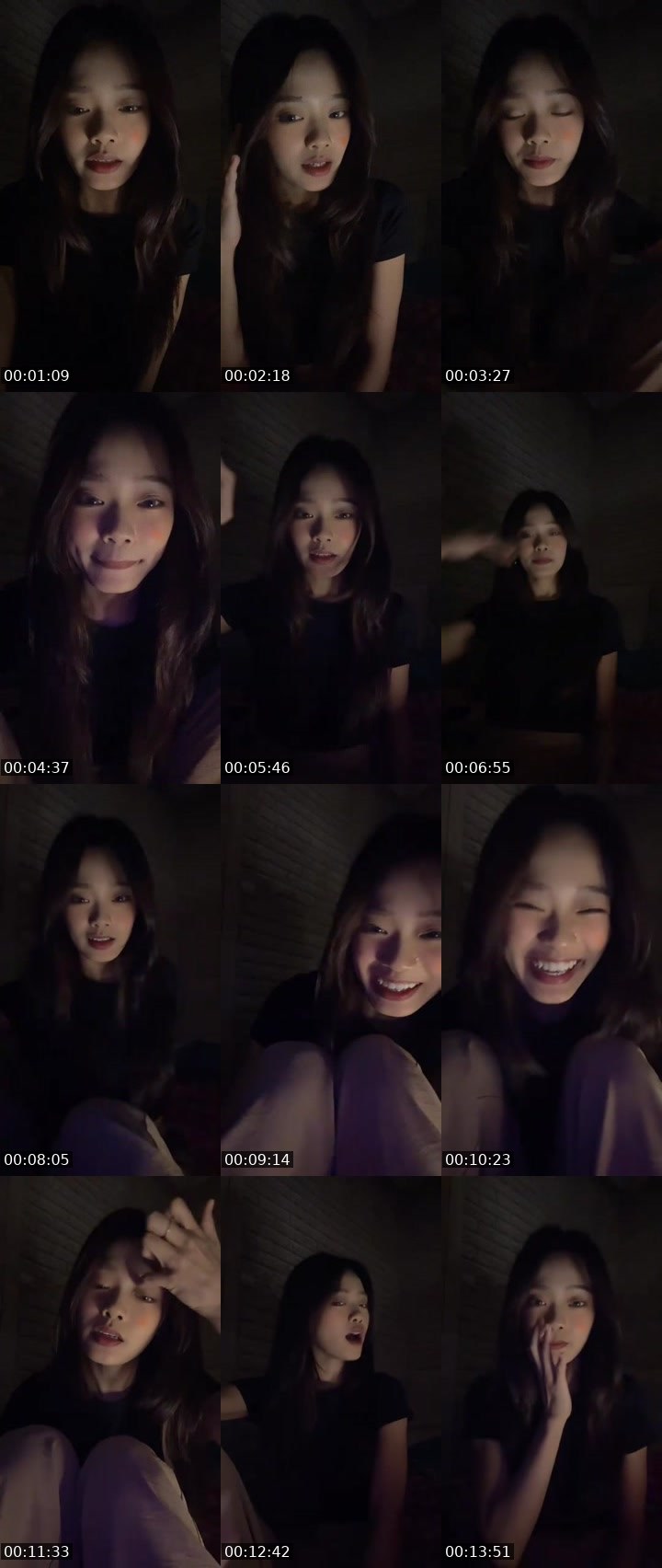 Contact-sheet preview of ᴮcᴺ puniii's MICO Live recording