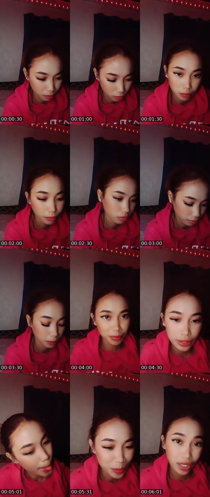 Contact-sheet preview of ☪️ÇHÍNÉÉ 🍀MHA7741's MICO Live recording