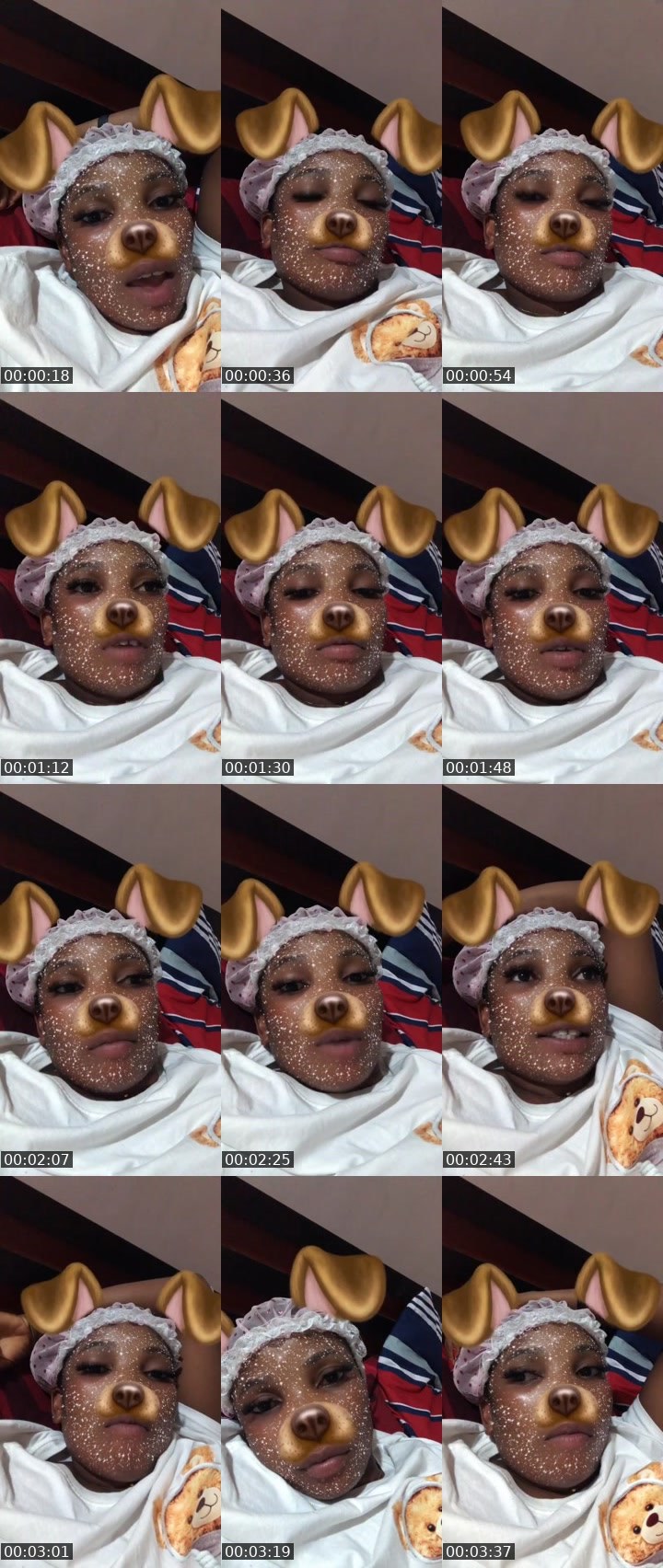 Contact-sheet preview of 🙅🏽‍♂️100kHBDSandra®🙅‍♂️☻︎🦅's MICO Live recording