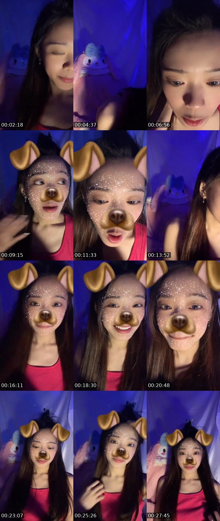 Contact-sheet preview of ᴮcᴺ puniii's MICO Live recording