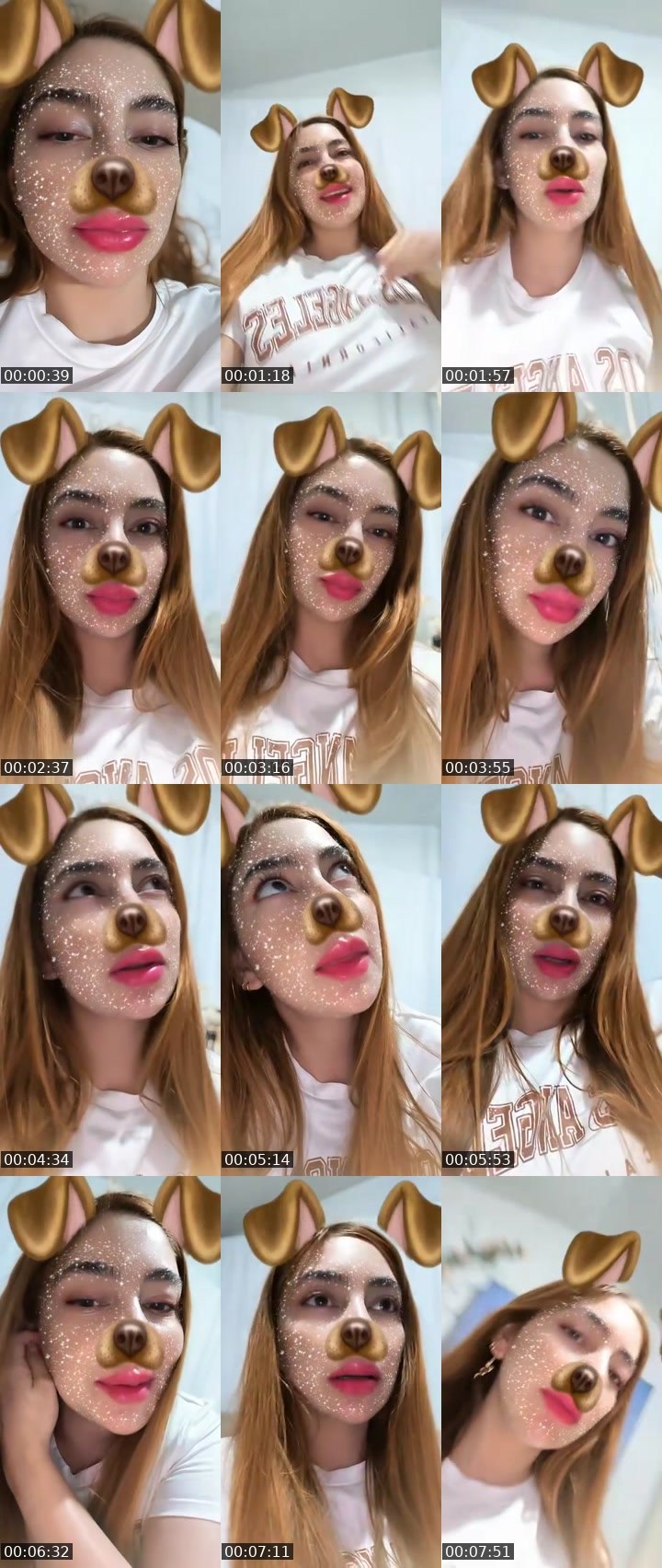 Contact-sheet preview of 🎂𝓚𝓜𝓨 👁✨️ⷦ👁🛡️'s MICO Live recording
