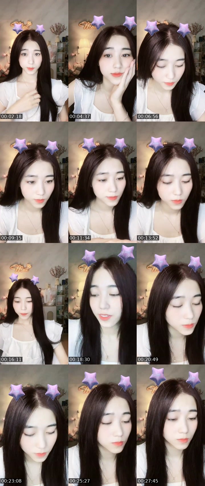 Contact-sheet preview of [🐳]Meiiu thiếu chỉ tiêu 🥹's MICO Live recording