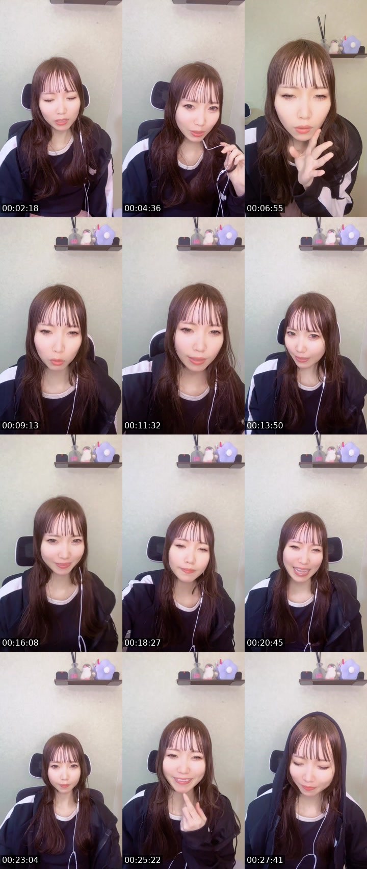 Contact-sheet preview of えり🍭🍰's MICO Live recording