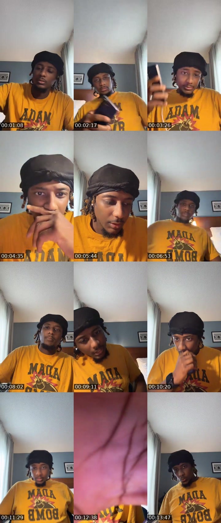 Contact-sheet preview of ₁₁₃₂₅ 🏧🍯🕋 ʀᴇɢᴰᴬBᴀʀʙᴇʀ's MICO Live recording