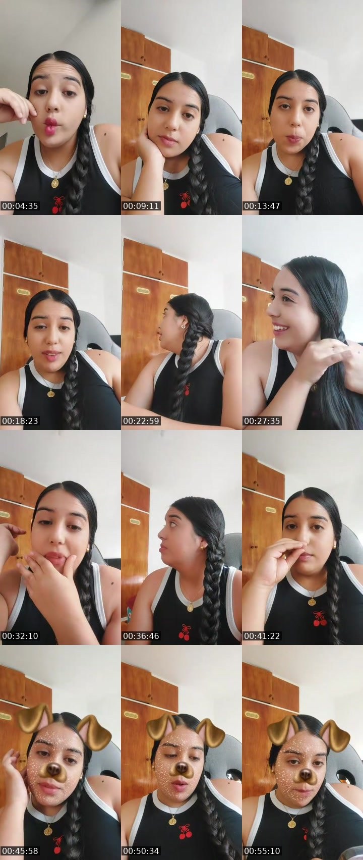 Contact-sheet preview of 🦅🍧𝐆𝐄𝐍𝐄💘's MICO Live recording