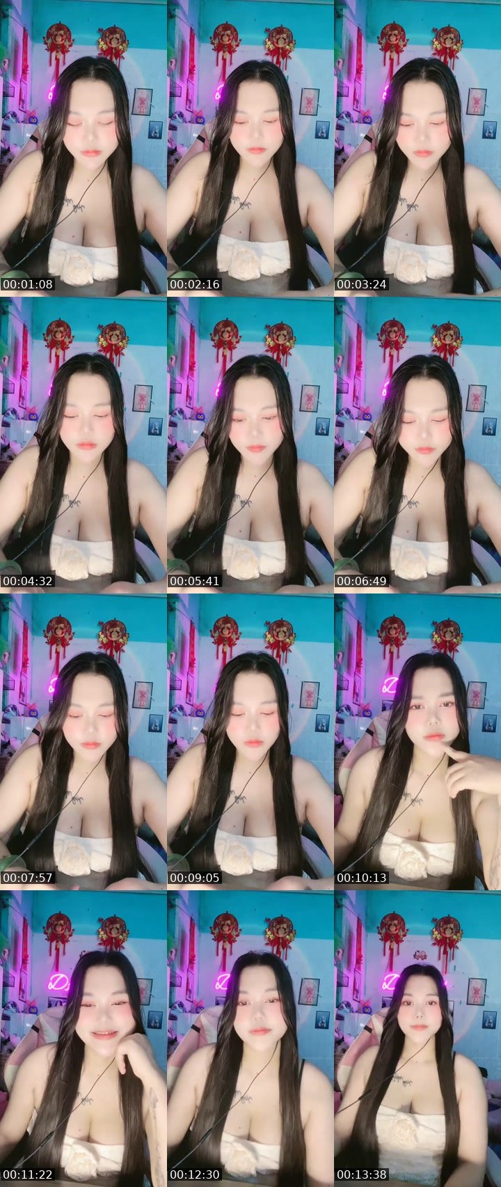 Contact-sheet preview of Vicky's MICO Live recording