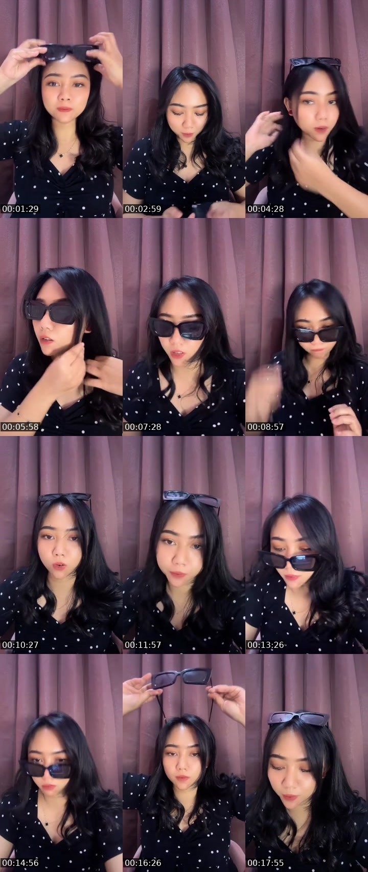 Contact-sheet preview of ⋆𐙚 vanyaaa💋's MICO Live recording