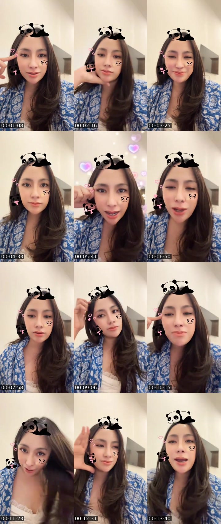 Contact-sheet preview of Alessia.'s MICO Live recording