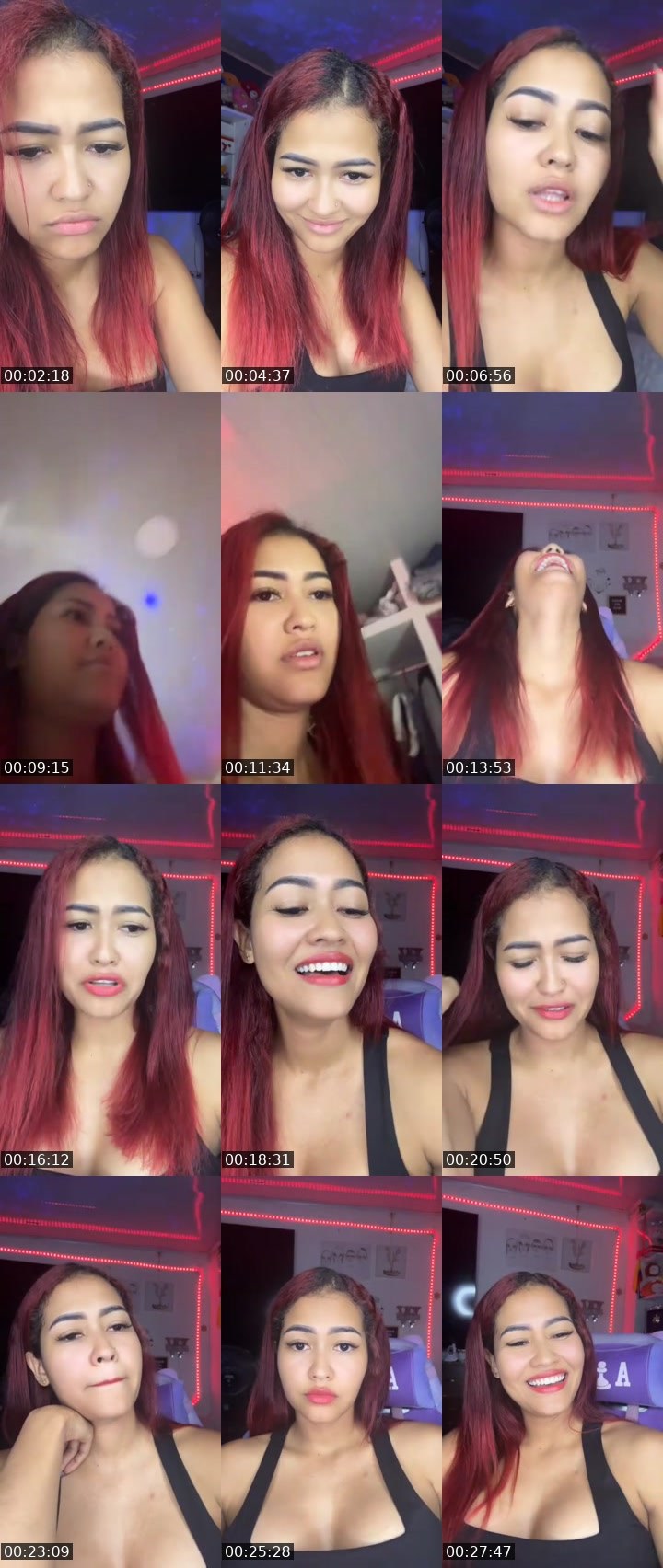 Contact-sheet preview of 🐊🧜🏽‍♀️𝒲♛ღ𝒹🐺🦈🩵🥷🪫🔋's MICO Live recording