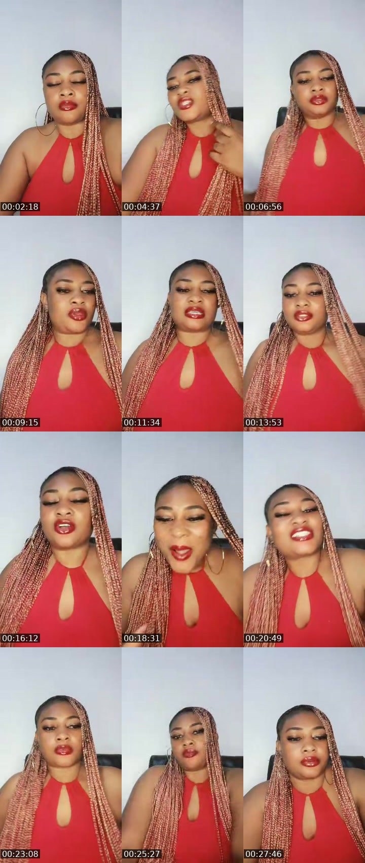 Contact-sheet preview of 💎👅 BMF X_B🖤🥷's MICO Live recording