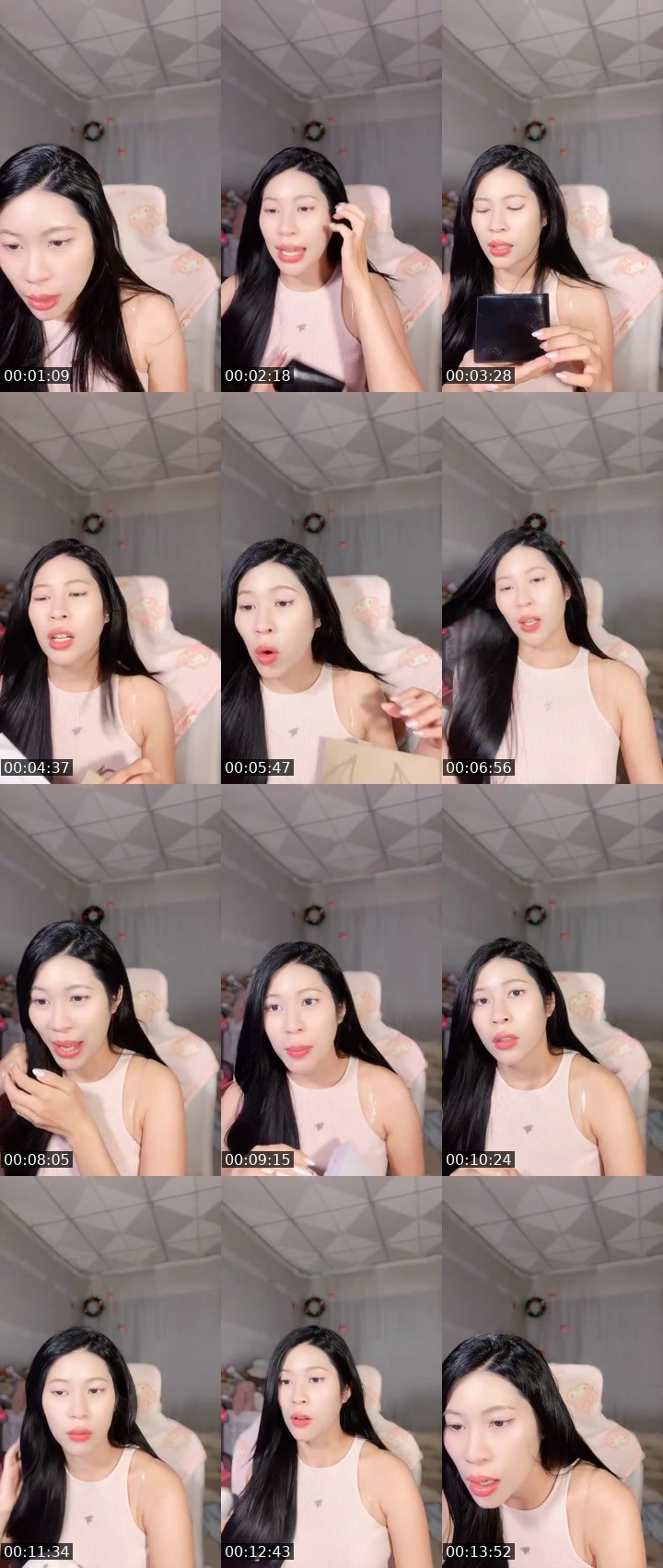 Contact-sheet preview of [Pink]  Pimmaji🐝 🎀's MICO Live recording