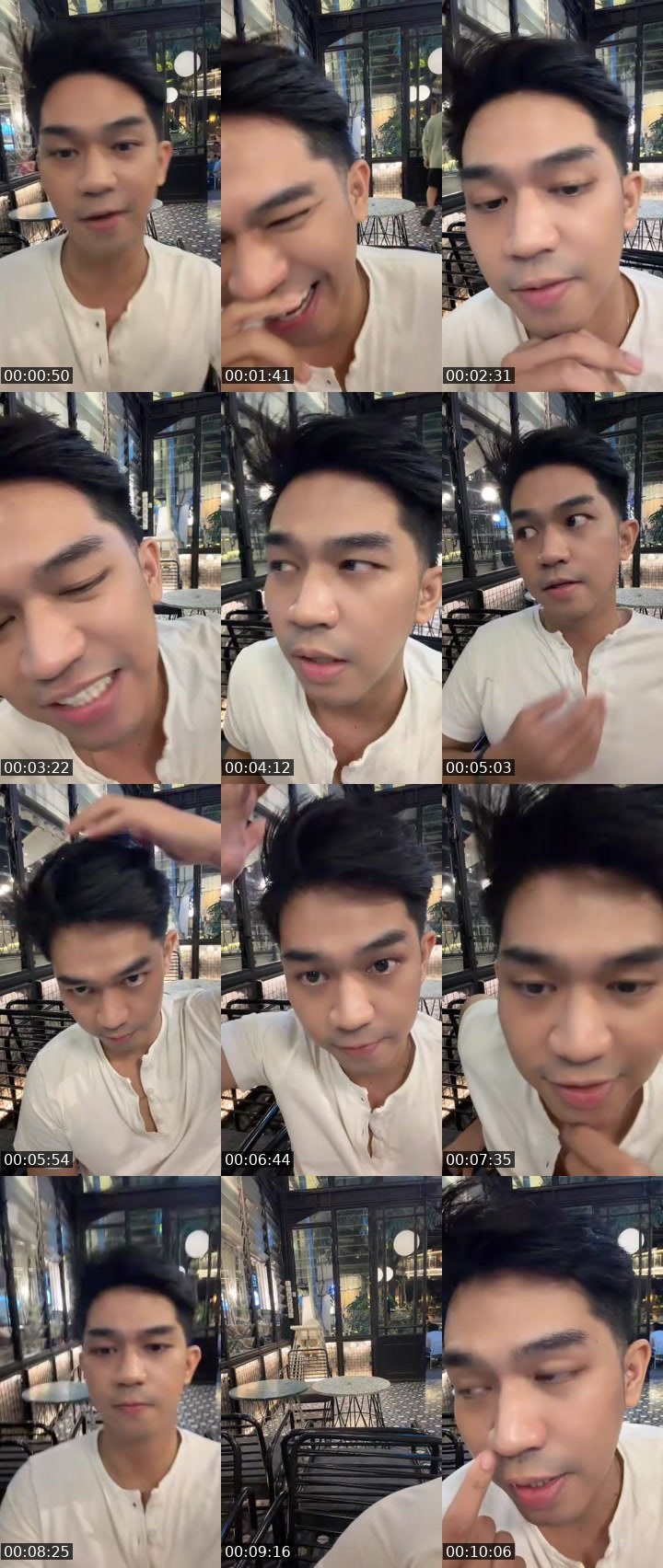 Contact-sheet preview of Eyilᴳᴸᴬᴹᴼᵁᴿ's MICO Live recording
