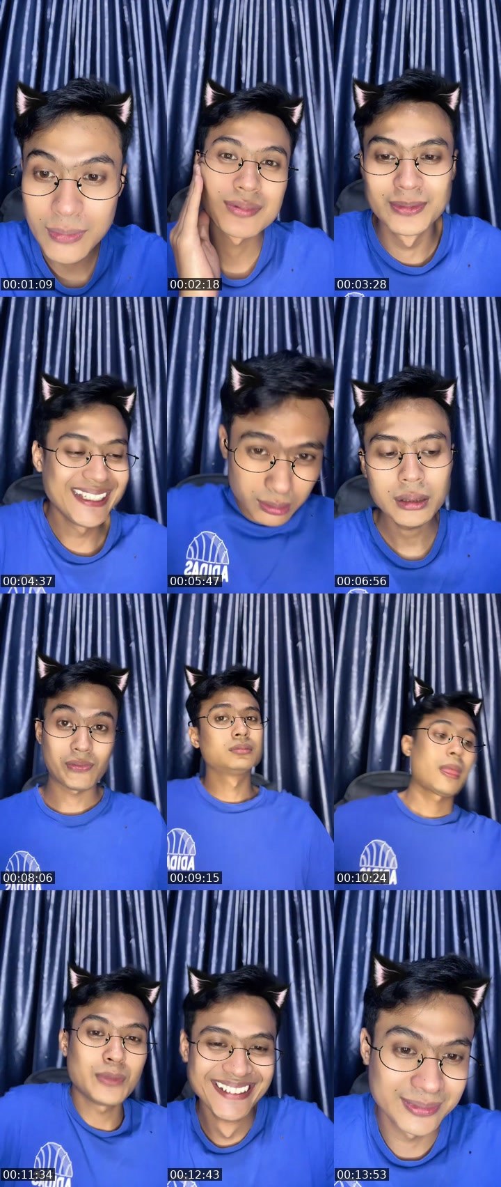 Contact-sheet preview of PK 04/19.15🃏Zayn. 🪡's MICO Live recording