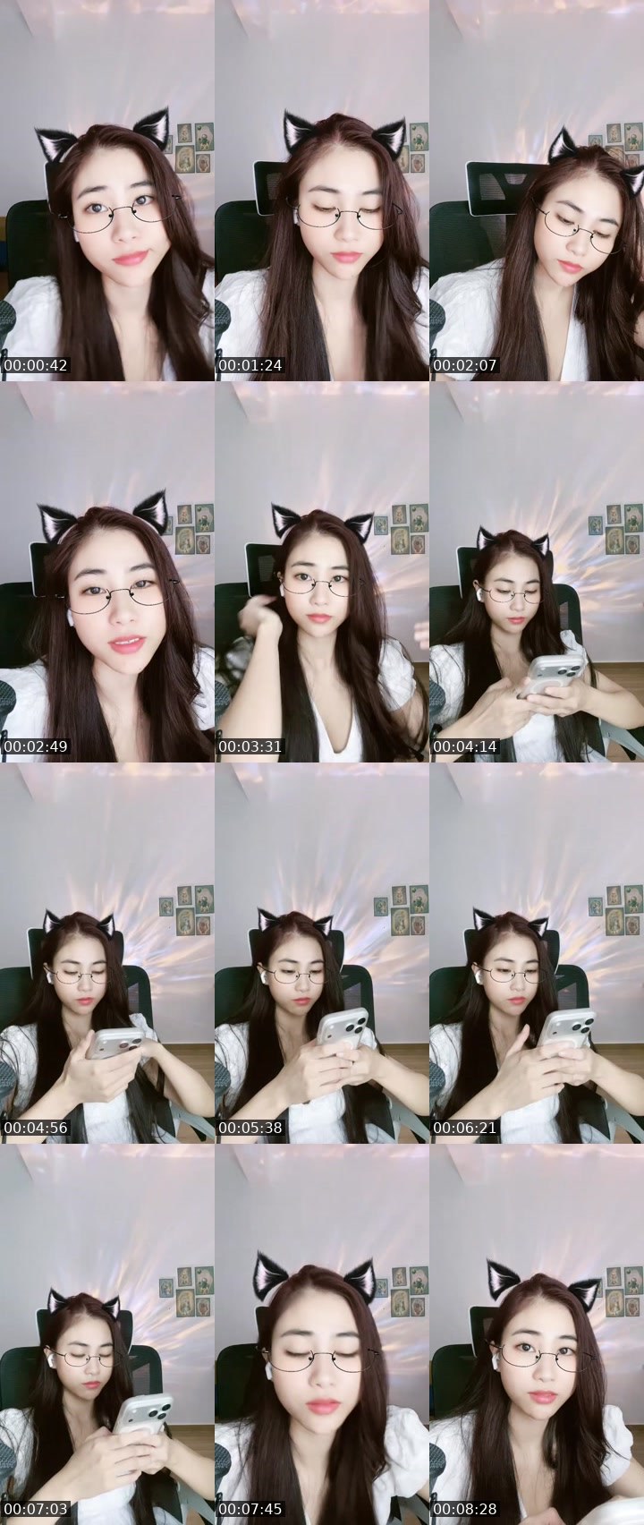 Contact-sheet preview of Jena🍋's MICO Live recording