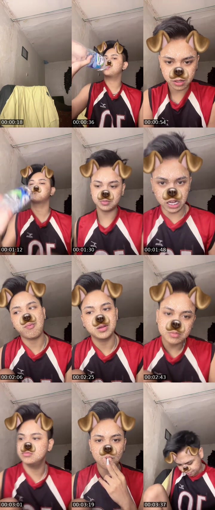 Contact-sheet preview of 🐯ᴄʜᴀɴᴅʜᴏɪᴇᴹᴱᴬᵂ 👁️‍🗨️😈💦's MICO Live recording