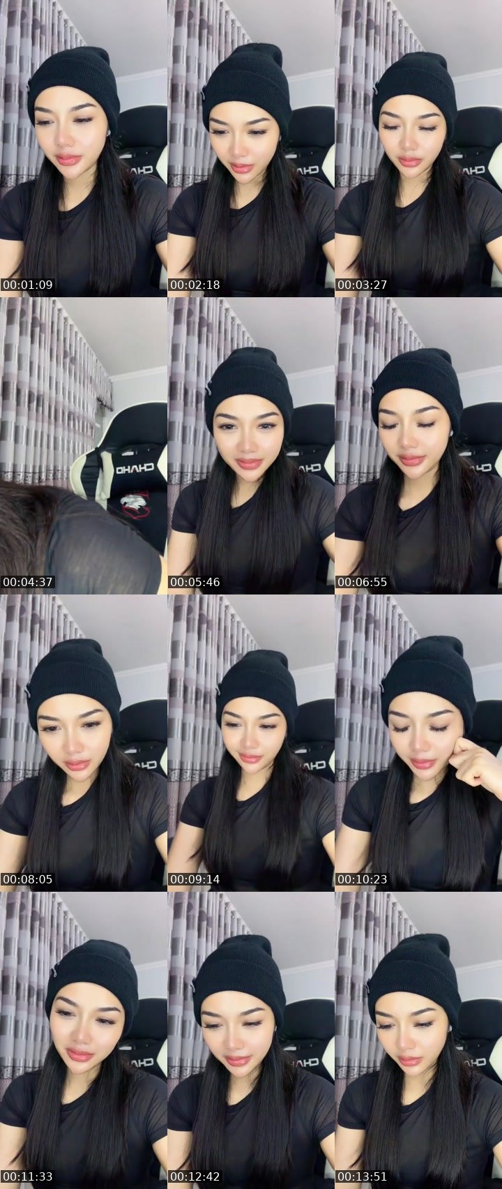 Contact-sheet preview of ᴮᵉᵃʳ🐻Quinsha 🔥's MICO Live recording