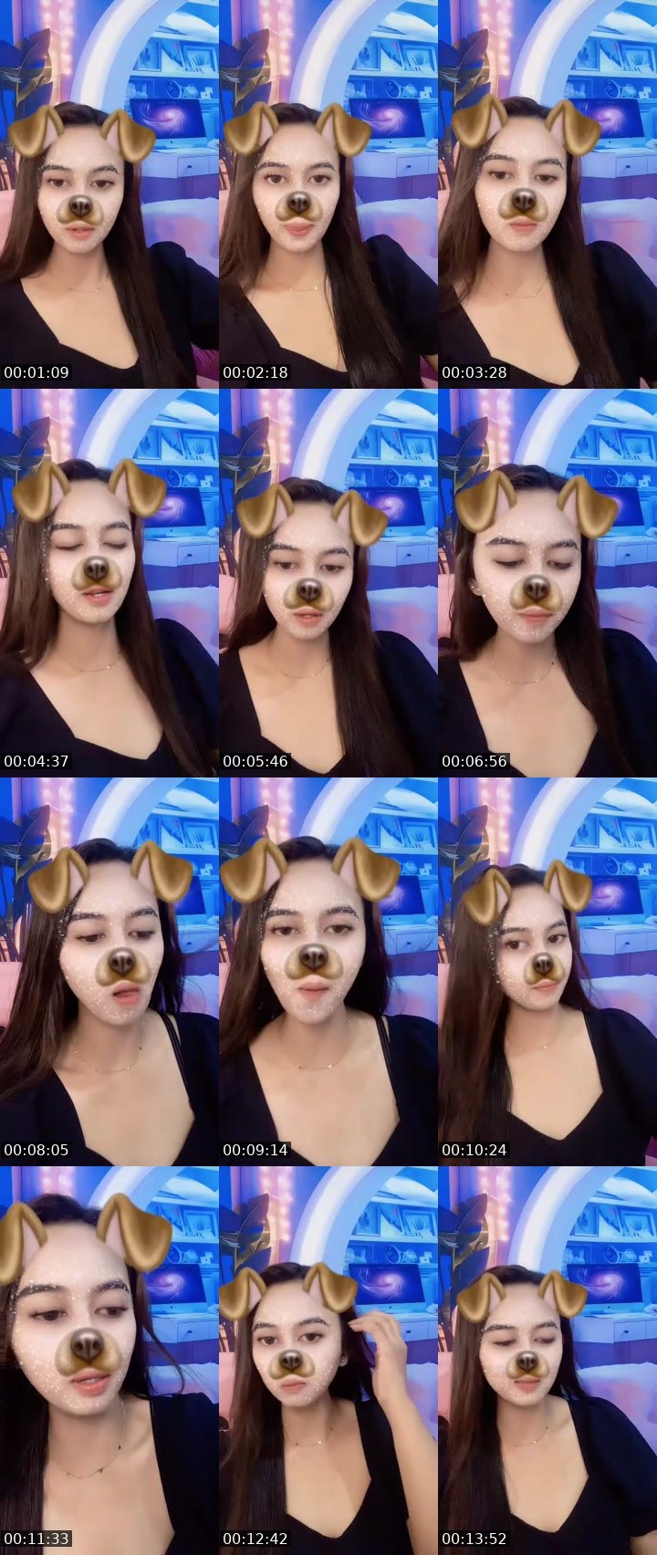 Contact-sheet preview of ᴮᴰ𝐌𝐞𝐝𝐮za 💘's MICO Live recording