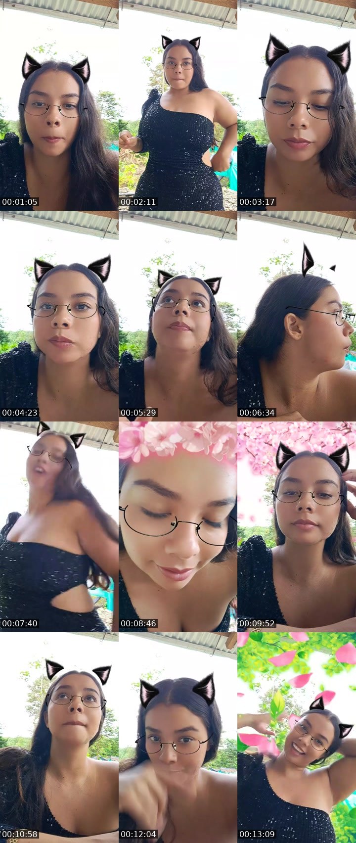 Contact-sheet preview of Monseᶠ⁵⁰⁴✨️🦋🪼's MICO Live recording