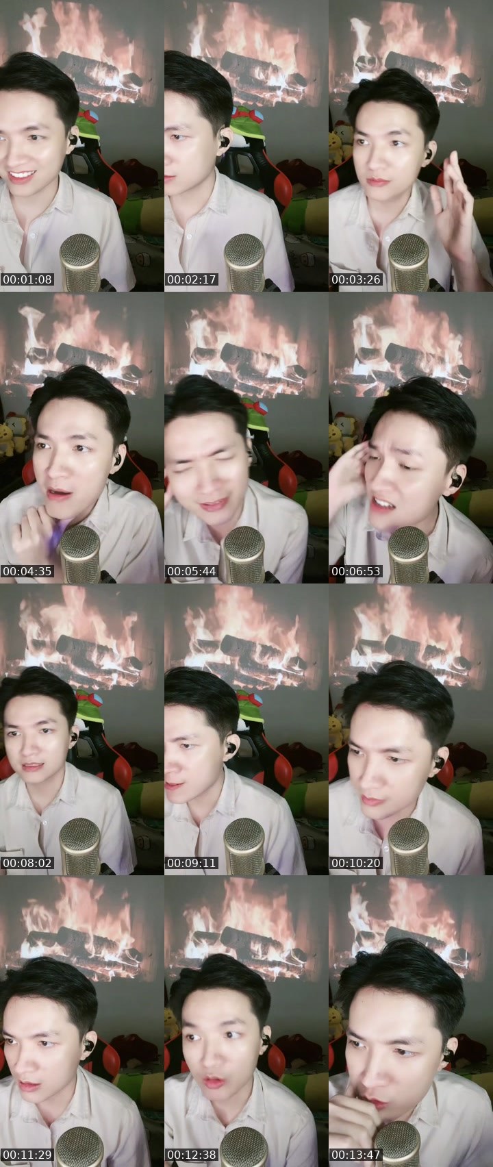 Contact-sheet preview of [🐼] •Kỳ Mỡ 🥷's MICO Live recording