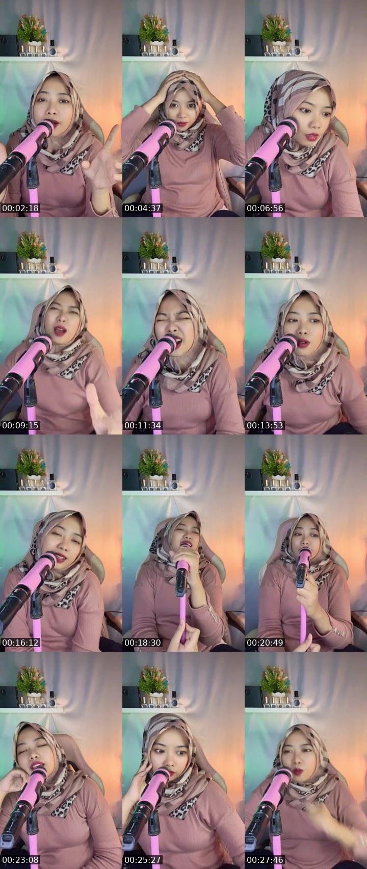 Contact-sheet preview of Luluᴮᵃˢˢ🩷's MICO Live recording
