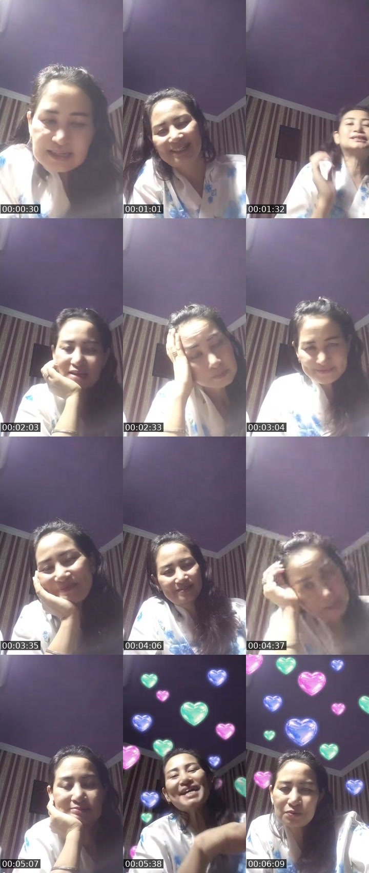 Contact-sheet preview of ᴺᴰ` MAMA QINA ꧂'s MICO Live recording
