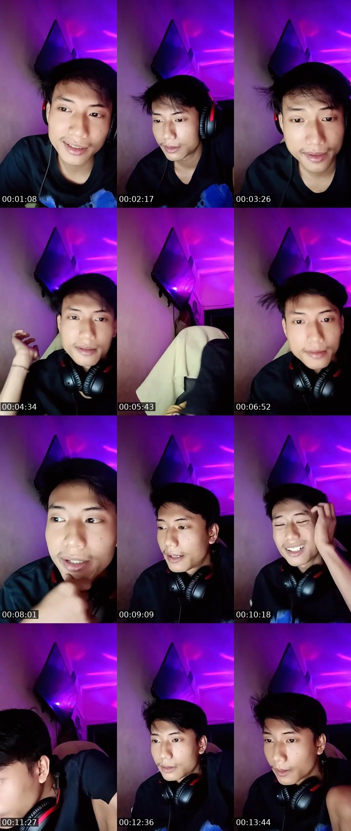 Contact-sheet preview of ᴰᵃʸ💎Jӳ🦄🏹🍀's MICO Live recording
