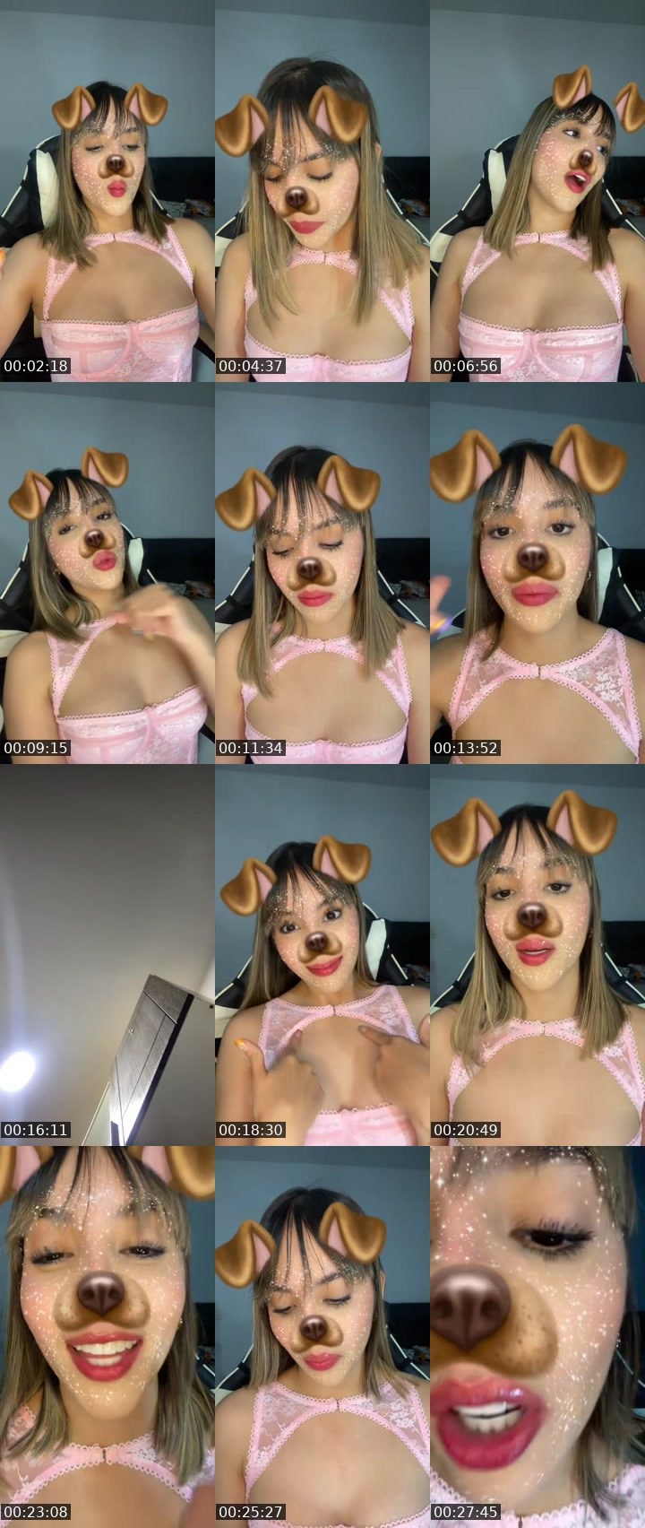 Contact-sheet preview of 𝑫𝒊𝒂𝒏𝒂☁️👧🏼's MICO Live recording