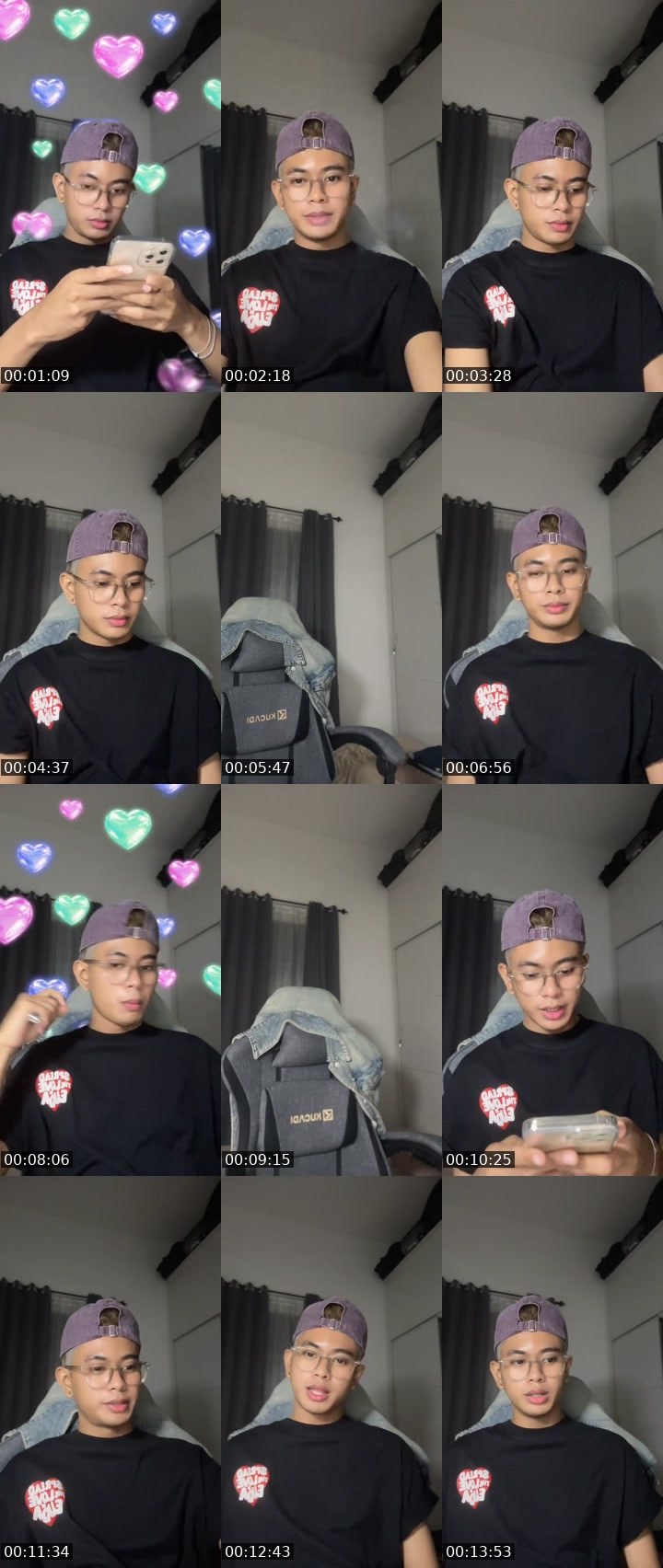 Contact-sheet preview of ᴴᴰapinn♡'s MICO Live recording