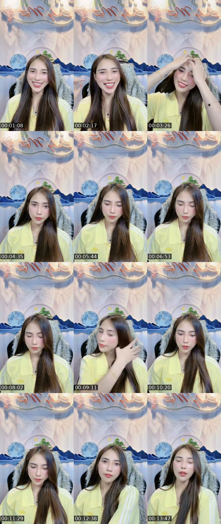 Contact-sheet preview of Bé  Mọt ♔ᴮᵋᶫᶫᵅ 🐍's MICO Live recording