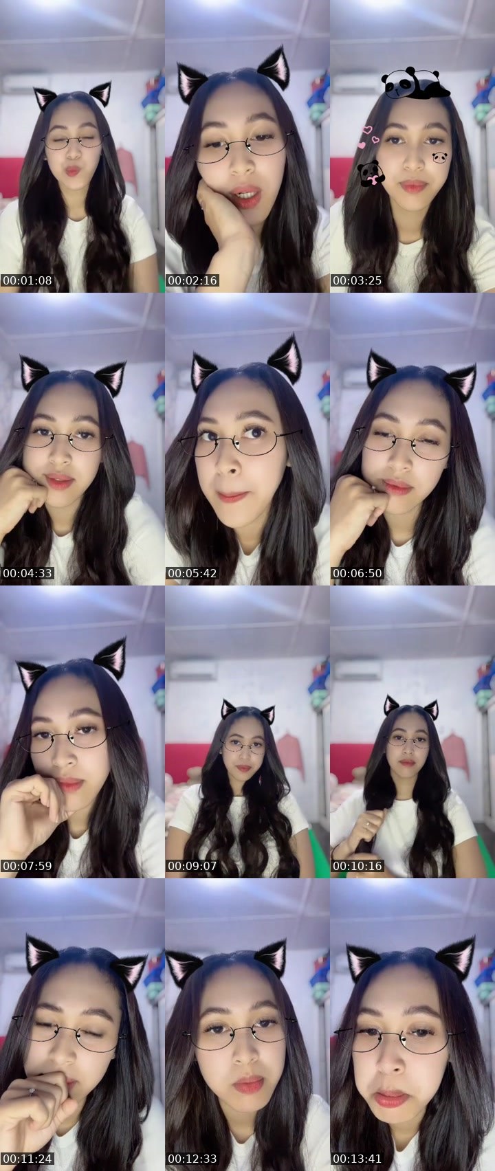 Contact-sheet preview of Salwa ᔆᴵᴺᴳᴬ🦁's MICO Live recording