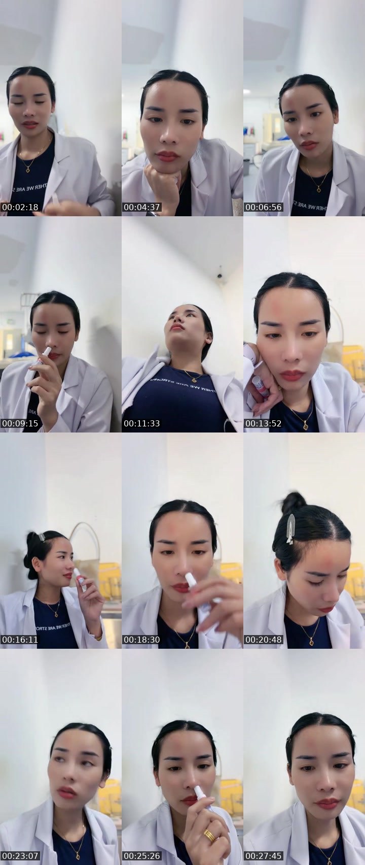 Contact-sheet preview of 🕊️ALINA 🌜Tulip 💐🫶🏻's MICO Live recording