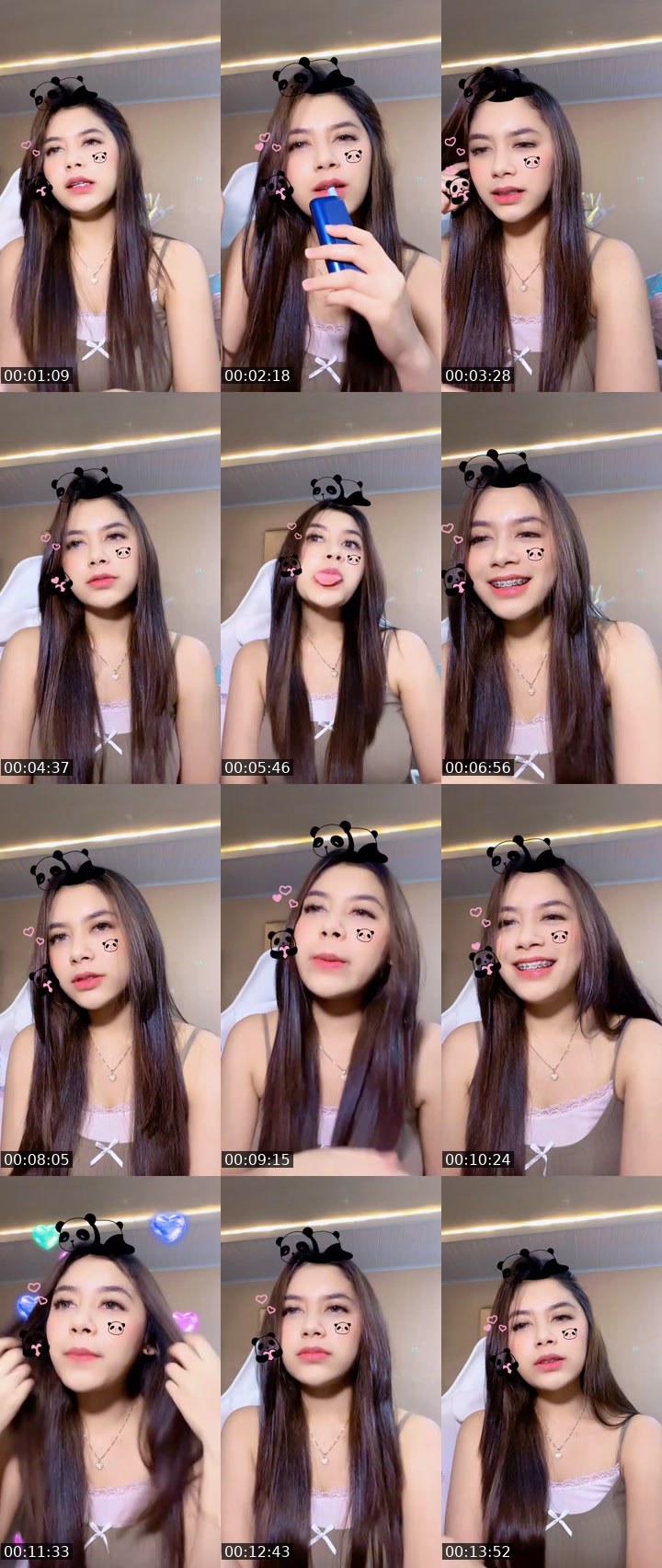 Contact-sheet preview of 🪄¹⁹⁺♛ EL 𝓐𝓷𝓷𝓪 🤍🎀's MICO Live recording