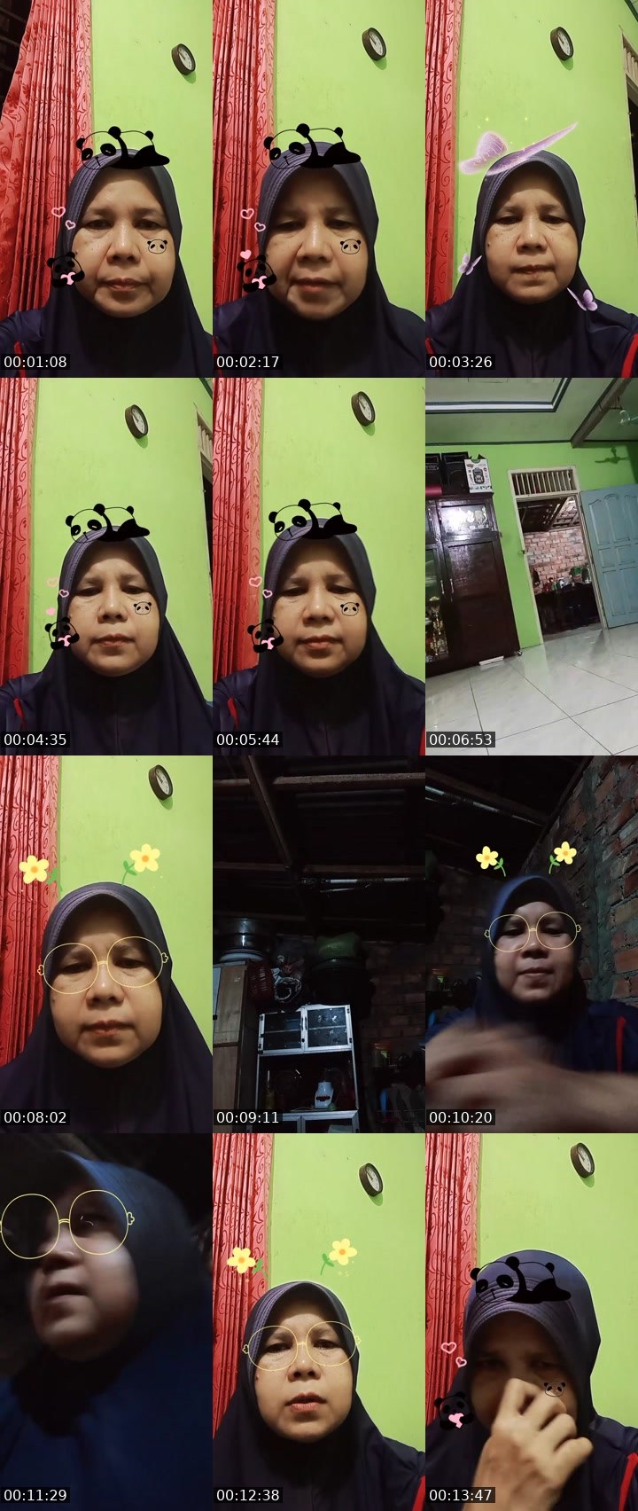 Contact-sheet preview of ᴰᵃʸ💎unii ˢᵏ's MICO Live recording