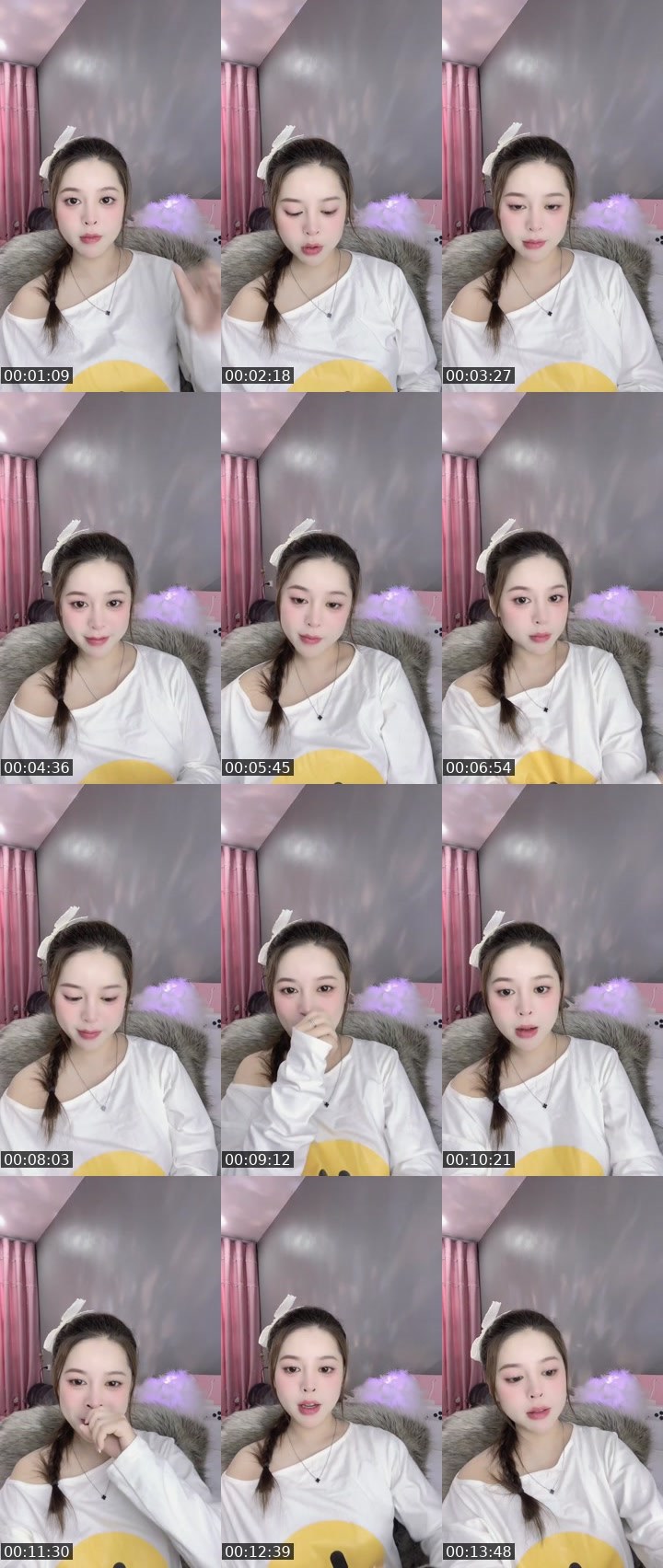 Contact-sheet preview of 💫 Thaobebe 💫's MICO Live recording