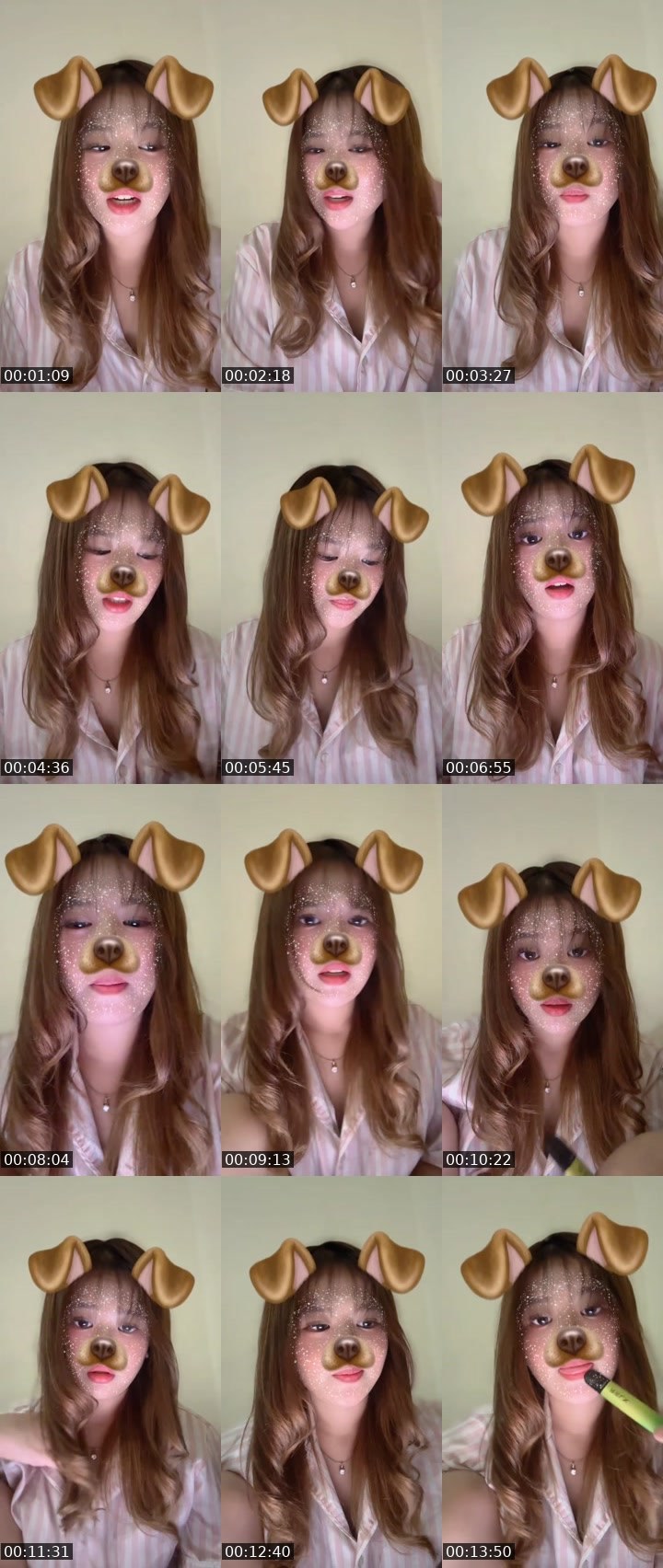 Contact-sheet preview of dora's MICO Live recording